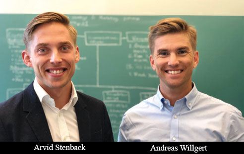 Arvid Stenback, Co-Founder & SVP Sales and Andreas Willgert, Co-Founder & CEO, Formulate